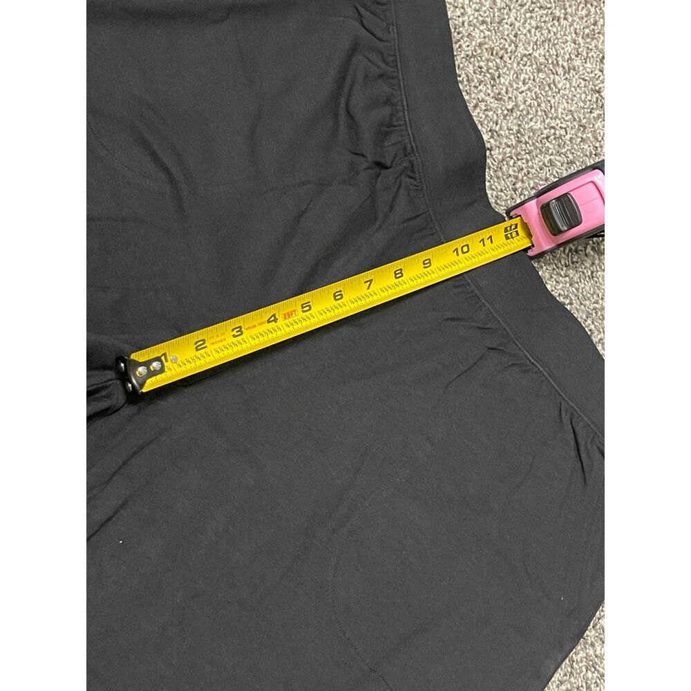 New Denim & Co. Beach black Jersey Wide-Leg Pants With Pockets M - Picture 10 of 13